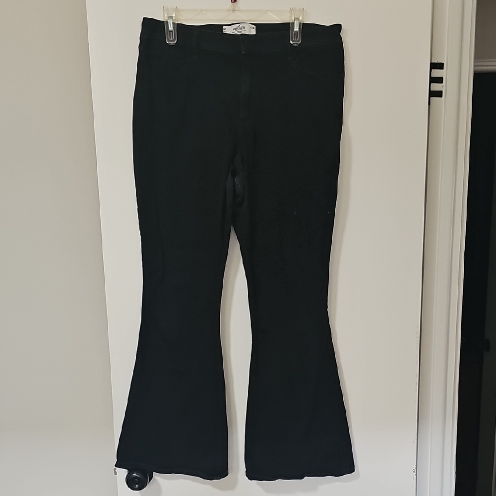 Hollister Black Boot Cut Flare Pants
